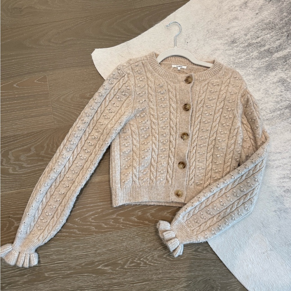 Tularosa Cable Knit Cardigan